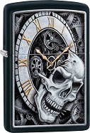   Zippo Skull Clock Design - 