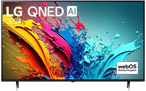  LG 65QNED86T3A - 65" QNED Ultra HD 3840 x 2160, , Smart TV, HDR10 Pro, 4 x HDMI, Ethernet, USB, Bluetooth, Wi-Fi - 