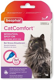       Beaphar Calming Spot-On - 3  x 55 ml,   CatComfort - 