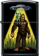   Zippo Rick Rietveld Bigfoot and Alien - 