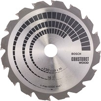     Bosch - ∅ 230 / 30 / 1.8 mm  16    Construct Wood - 