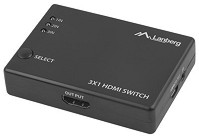 HDMI  Lanberg SWV-HDMI-0003 - 3 , 4K, 60 Hz,    - 