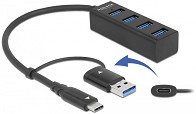 USB  DeLock - 4  (4 x USB-A 3.2 Gen 1) - 