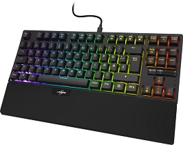    Hama Exodus 860 - TKL,  USB  1.7 m, RGB , ISO Layout, Outemu Red   uRage - 