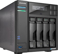 NAS  Asustor Lockerstor Gen 2 AS6704T - 4 x M.2 , 4 x HDD , 2 x USB-A 3.2, 2 x 2.5 RJ45 - 