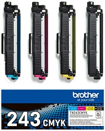   Brother TN-243 C, Y, M, BK - 4 , 1000  - 