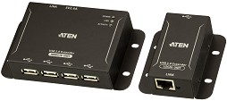 USB  ATEN UCE3250 - 4 x USB-A, 1 x RJ45 - 