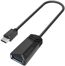  USB-C male  USB-A 3.2 Gen 1 female Hama - 15 cm - 