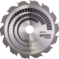     Bosch - ∅ 210 / 30 / 1.8 mm  14    Construct Wood - 