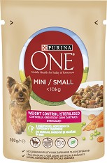        Purina ONE Weight Control - 100 g,    ,   Purina ONE MINI,         - 