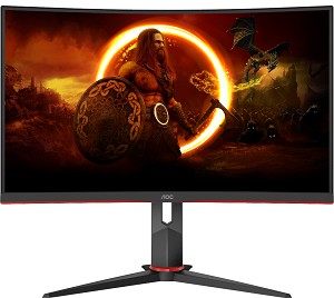  AOC C27G2Z3/BK - 27", VA, 280 Hz, 16:9, 1920 x 1080, 1 ms, HDMI, DisplayPort, HDR 10, Adaptive-Sync - 