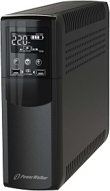    UPS PowerWalker VI 1200 CSW - 1200 VA, 720 W, 2x 12V / 7Ah, 4x Schuko , RJ-11/RJ-45 , USB, LCD , Line Interactive - 