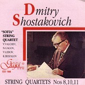 Dmitry Shostakovich - String quartet nos 8, 10, 11 - 