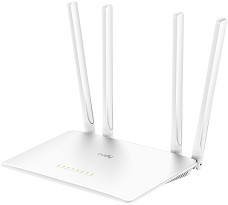   Cudy WR1200 - 5 GHz (867 Mbps), 2.4 GHz (300 Mbps), 4 , 4  - 