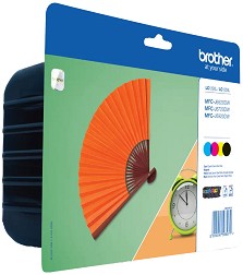   Brother C, Y, M, BK - 2400  Black, 1200  Cyan / Yellow / Magenta - 