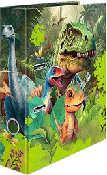   2  HERMA -  -   A4      7 cm   Dino World - 