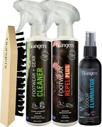        Grangers OWP Footwear Care Kit - 275 + 275 + 100 ml,   - 