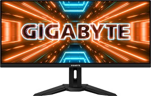  Gigabyte M34WQ-EK - 34", IPS, 144 Hz, 21:9, 3440 x 1440, HDMI, 1 ms, DisplayPort, DisplayHDR 400, AMD FreeSync Premium - 