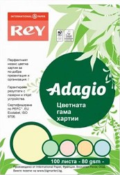   A4    Rey Adagio - 100 , 80 g/m<sup>2</sup> -  