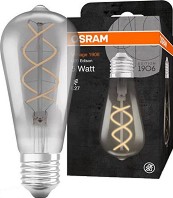 LED  Osram EDISON SMOKE25 818 E27 5 W 1800K - 150 lm   Vintage 1906 - 