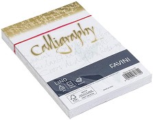   Favini Calligraphy - 25    12 x 18 cm   Lino - 