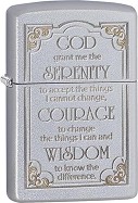   Zippo Serenity Prayer - 