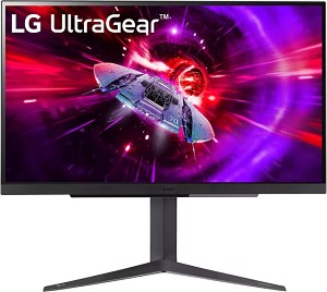  LG 27GR83Q-B - 27", 240 Hz, IPS, 16:9, 2560 x 1440, 2 x HDMI, DisplayPort, 1 ms, AMD FreeSync Premium, NVIDIA G-Sync - 