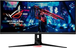  ASUS ROG Strix XG349C - 34", IPS, 180 Hz, 16:9, 3440 x 1440, 1 ms, HDMI, DisplayPort, USB-C - 