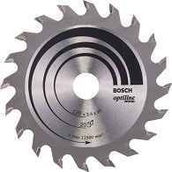     Bosch - ∅ 130 / 20 / 1.4 mm  20  30    Optiline Wood - 