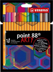  Stabilo Point 88 - 18    Arty - 