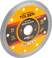      Tolsen - ∅ 125 / 1.2 / 22.2 mm   Ultraslim Longlife - 