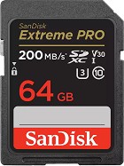 SDXC   64 GB SanDisk - Class 10, U3, V30   Extreme Pro - 