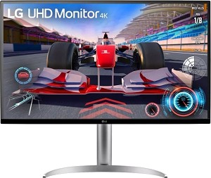  LG 32UQ750P-W - 31.5, VA, 144 Hz, 16:9, UHD 3840 x 2160, 4 ms, HDMI, DisplayPort, USB-C, AMD FreeSync - 