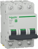     DIN  Schneider Electric 3P 50A 400V 6kA -  C   Easy9 - 