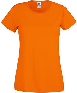   Fruit of the Loom - Orange - 100% ,   Lady Fit Original - 