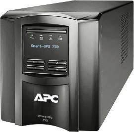    APC Smart-UPS SMT750IC - 750 VA, 500 W, 6 x IEC C13 , 2 x IEC Jumpers, USB, RJ45, SmartSlot, Line interactive - 