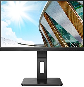  AOC 22P2Q - 21.5", IPS, 75 Hz, 16:9, 1920 x 1080, 4 ms, HDMI, DisplayPort, VGA, DVI, 4 x USB 3.2, Adaptive-Sync - 