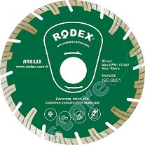      Rodex - ∅ 230 / 2.2 / 22.2 mm   Turbo - 