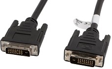  Lanberg DVI-D 24+1 pin male  DVI-D 24+1 pin male - 1.8 m - 