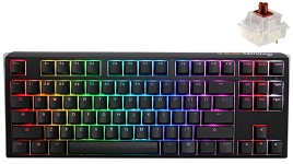    Ducky One 3 TKL Classic - TKL,  USB  1.8 m, ANSI Layout, Hot-Swap, Cherry MX Brown RGB - 