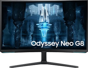  Samsung Odyssey Neo G8 LS32BG850N - 32", VA, 240 Hz, 16:9, 3840 x 2160, 1 ms, HDMI, DisplayPort, Quantum HDR 2000, AMD FreeSync Premium Pro - 