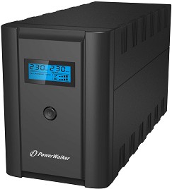    PowerWalker VI 1200 SHL - 1200 VA, 600 W, 2 x , 2 x IEC C13 , USB, Line Interactive - 