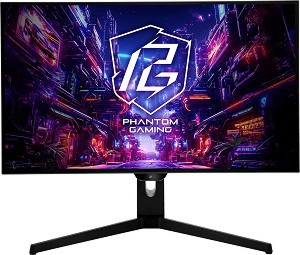  ASRock PGO27QFS - 27", WOLED, 240 Hz, 16:9, 2560 x 1440, 0.03 ms, 2 x HDMI, 2 x DisplayPort, USB-C, AMD FreeSync Premium Pro - 