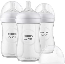   Philips Avent - 3  x 260 ml,   Natural Response, 1+  - 