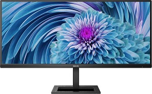  Philips 346E2LAE - 34", VA, 100 Hz, 21:9, 3440 x 1440, 4 ms, HDMI, DisplayPort, USB-C, AMD FreeSync - 