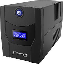    PowerWalker VI 1500 STL - 1500 VA, 900 W, 4 x CEE 7/3, USB, RJ45, Line Interactive - 