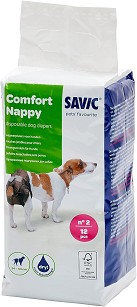    Savic Comfort Nappy T2 - 12 ,  34  44 cm - 