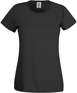   Fruit of the Loom - Black - 100% ,   Lady Fit Original - 