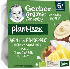    ,     Nestle Gerber Organic for Baby Plant-tastic - 4  90 g,  6+  - 