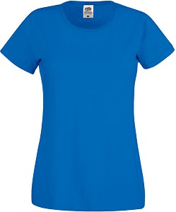   Fruit of the Loom - Royal Blue - 100% ,   Lady Fit Original - 